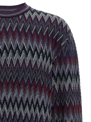 Blue Wool Cardigan