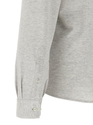 Gray Cotton Blouse