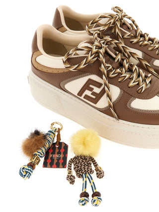 Multicolor Calfskin Platform Sneakers