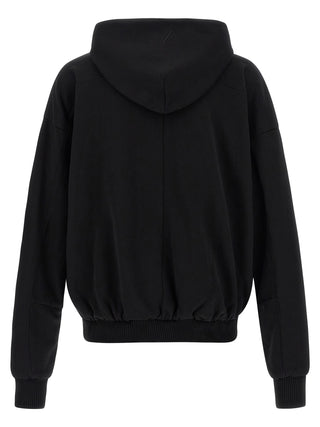 Black Cotton Sweatshirt