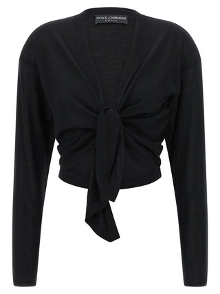 Black Cashmere Cardigan