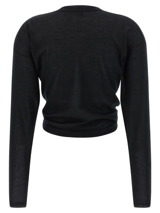 Black Cashmere Cardigan