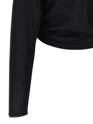 Black Cashmere Cardigan