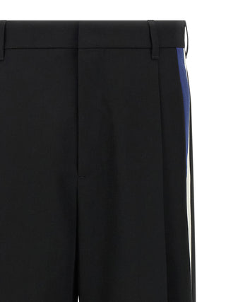Black Virgin Wool Dress Pants