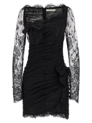 Black Organic Cotton Short Dress