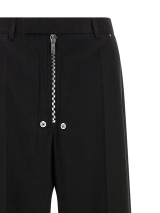 Black Cotton Pants