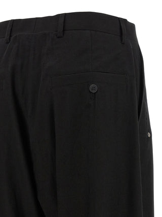 Black Cotton Pants