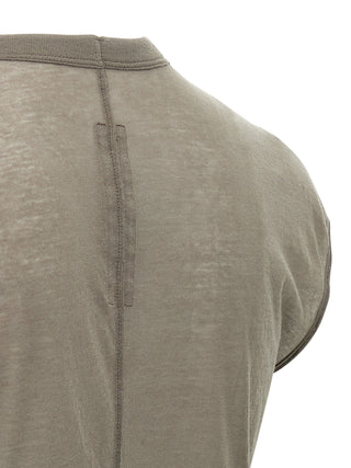 Camiseta de algodón gris