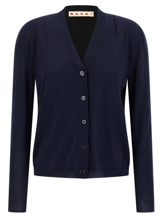 Multicolor Virgin Wool Cardigan