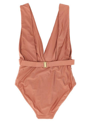 Multicolor Polyamide One-Piece Swimsuit