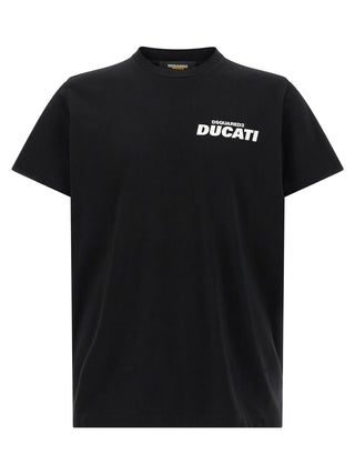 Bicolor Cotton T-Shirt