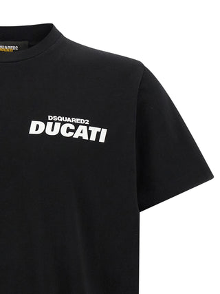 Bicolor Cotton T-Shirt