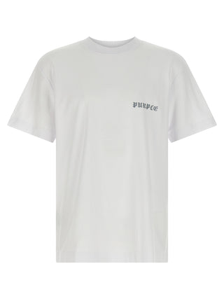 Camiseta de algodón blanca