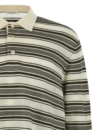 Polo de lana multicolor