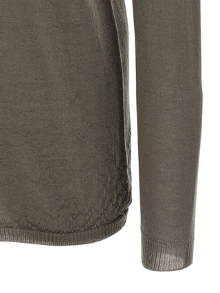 Gray Wool Cardigan