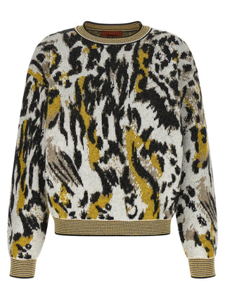Multicolor Polyamide Cardigan