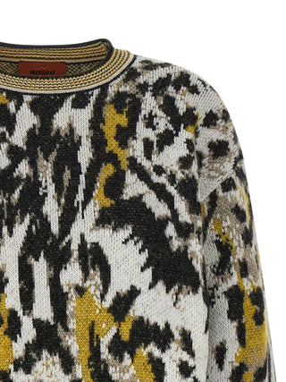 Multicolor Polyamide Cardigan