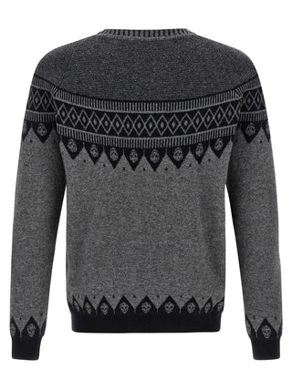 Gray Wool Cardigan