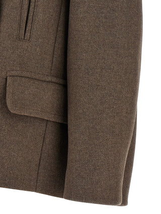 Brown Wool Coat