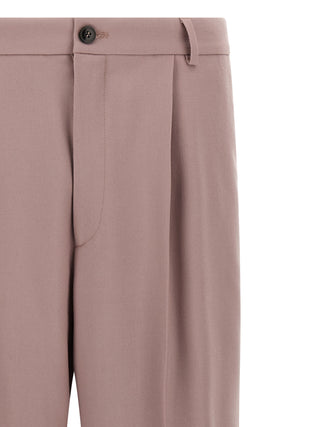 Multicolor Wool Dress Pants