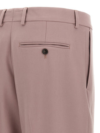 Multicolor Wool Dress Pants