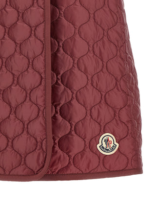Bordeaux Polyamide Long Skirt