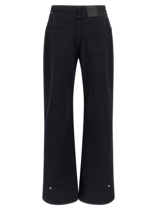 Blue Cotton Jeans Denim
