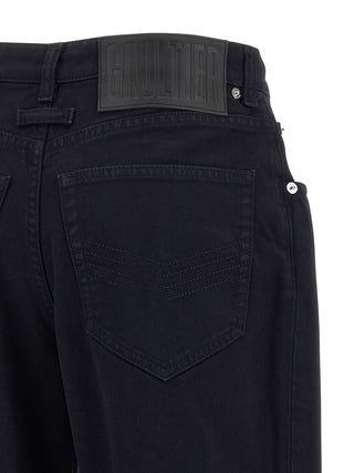 Blue Cotton Jeans Denim