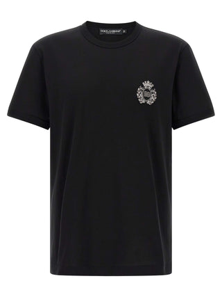 Black Cotton T-Shirt