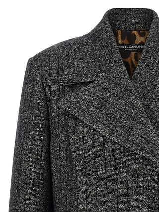 Bicolor Elastane Blazer