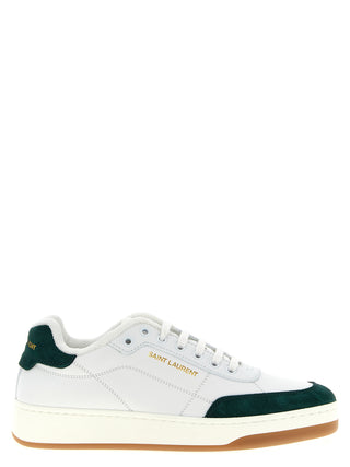 Bicolor Calfskin Low Top Sneakers