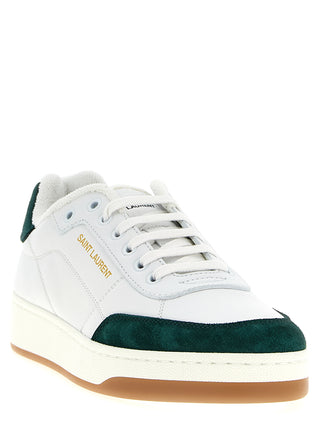 Bicolor Calfskin Low Top Sneakers