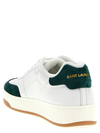 Bicolor Calfskin Low Top Sneakers