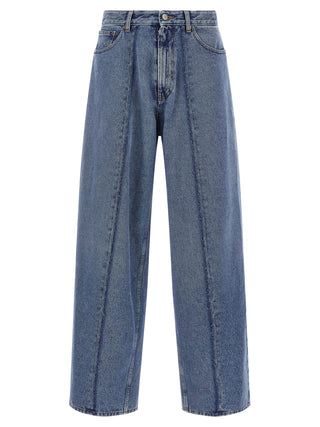 Blue Cotton Jeans Denim