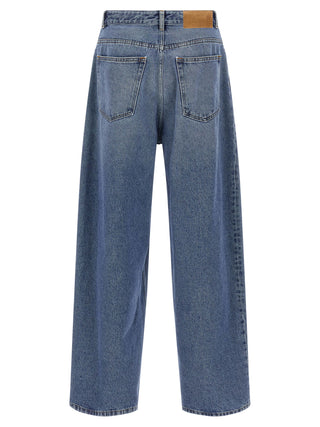Blue Cotton Jeans Denim