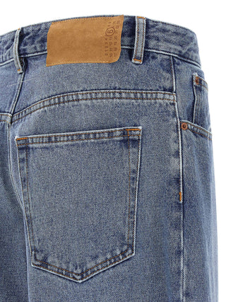 Blue Cotton Jeans Denim