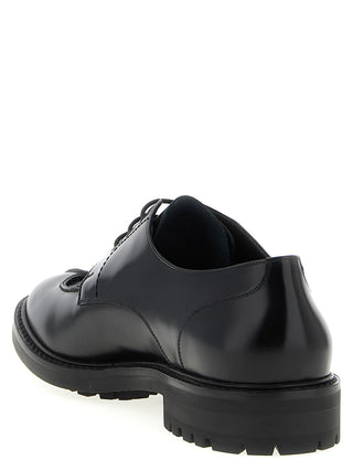 Zapatos Oxford y Derby negros de piel de becerro