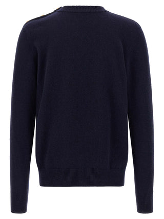 Blue Cashmere Cardigan