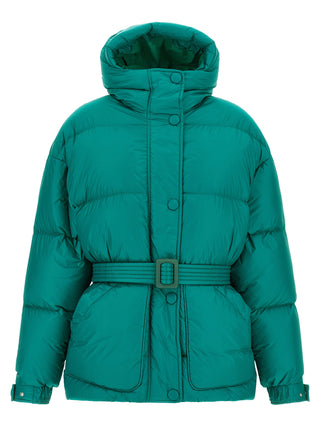 Bicolor Nylon Full-Length Jacket