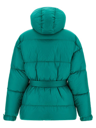 Bicolor Nylon Full-Length Jacket