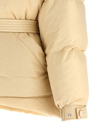 Beige Nylon Shell Jacket