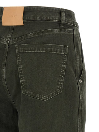 Black Cotton Jeans Denim