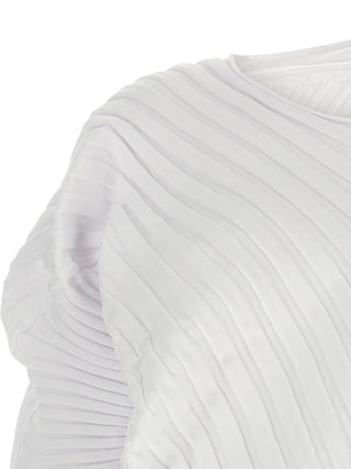 White Polyester Casual Dress