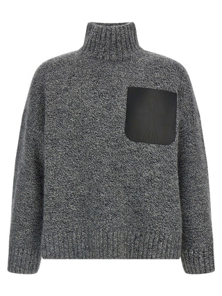 Gray Wool Cardigan