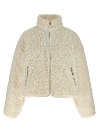 White Polyester Jacket