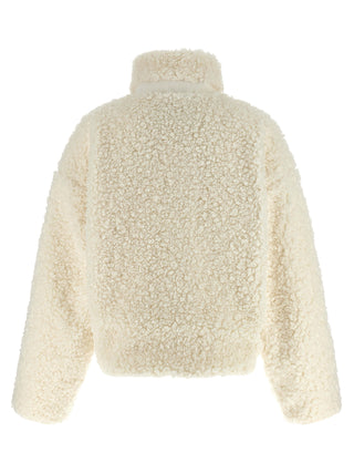 White Polyester Jacket