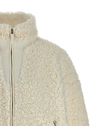 White Polyester Jacket
