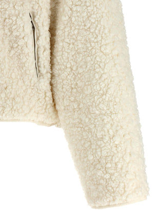 White Polyester Jacket