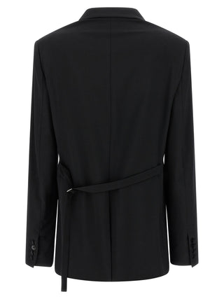 Black Virgin Wool Blazer