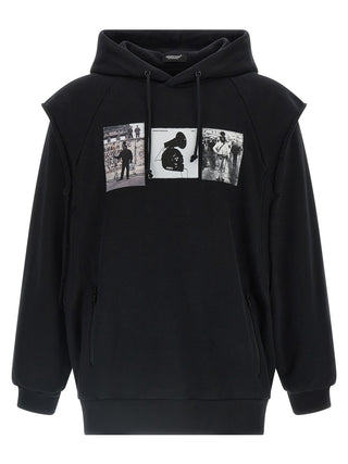 Black Cotton Sweatshirt